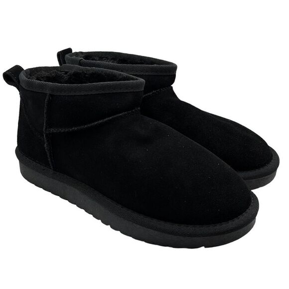 CUSHIONAIRE Women's pull on boot 7.5 BLACK - Picture 1 of 7